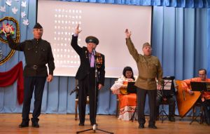 Торжественное мероприятие, посвященное 73-ей годовщине Победы в Великой Отечественной войне
